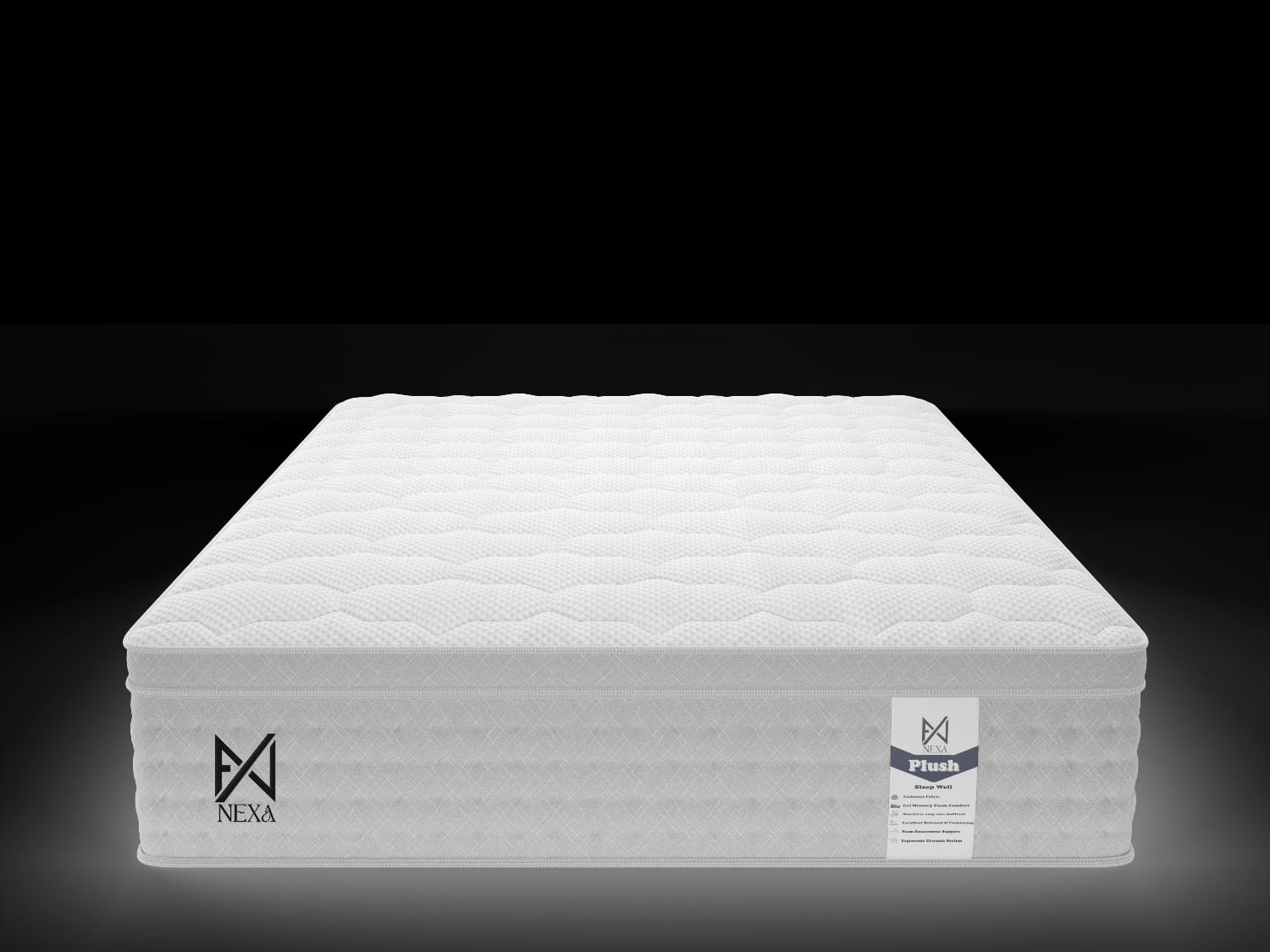 Il lussuoso Pillow Top a molle insacchettate Nexus 2000 - Morbido