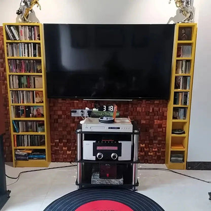 Pannello a mosaico 3D in legno massiccio Premium ✅(30 x 30 cm)